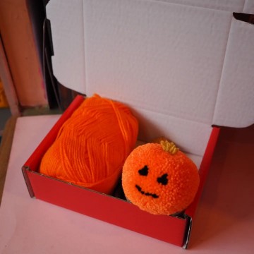 Fat Pom Poms Pumpkin Pom Pom Diy Kit