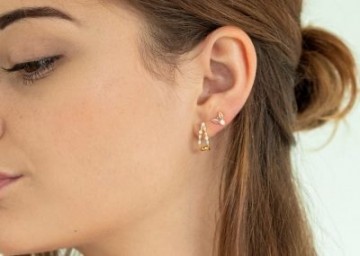 Dottilove Lexi Vergulde Oorbellen Kleureneditie