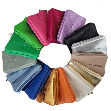 vanMauZ Leren portemonneetje