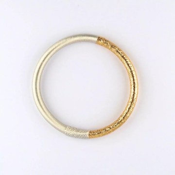 Maison Izel Jonc Dahabi Ivoire Armband