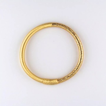 Maison Izel Jonc Dahabi Jaune Pastel Armband