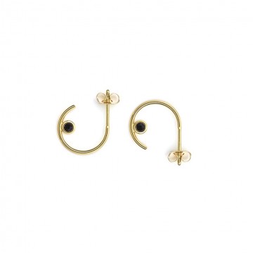 Earrings Balance Hoops Gold