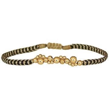 LeJu London Bracelet Bubble Black Gold