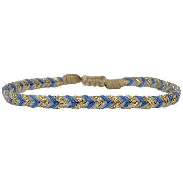 LeJu London Bracelet Trenza Blue