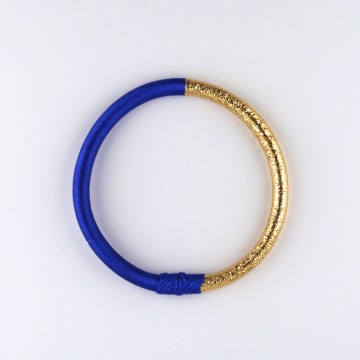 Maison Izel Jonc Dahabi Blue Marjorelle Armband