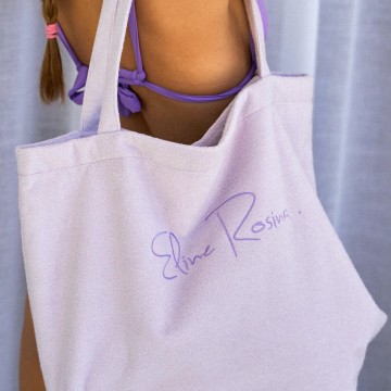 Eline Rosina Lavender Terry Tote Bag