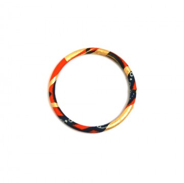 Chachawax African Sun Bracelet Orange Gold Dark Blue