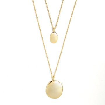 Riverstones Connect Ketting Verguld