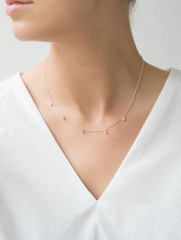 Droplet Necklace Gold