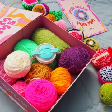 The Pom Pom Fruit Salad DIY Kit 