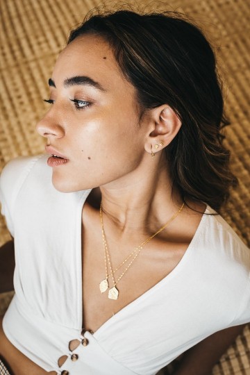 Flawed Wired Hoops Gold Plated