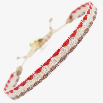 Guanabana Argentina 5mm Brown Red Silver