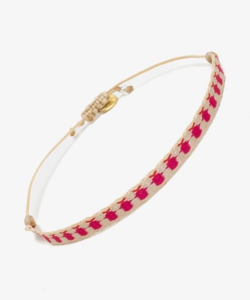 Guanabana Argantina 3 mm Bracelet KIDS Pink