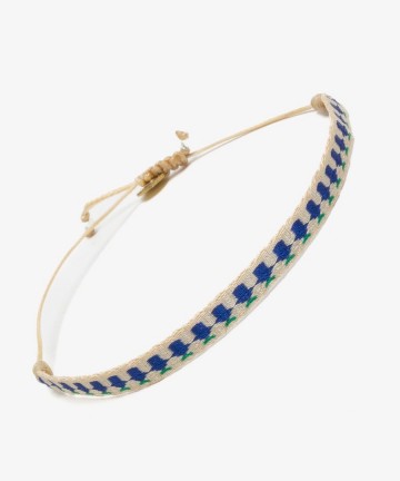 Guanabana Argantina 3 mm Bracelet KIDS Blue Green