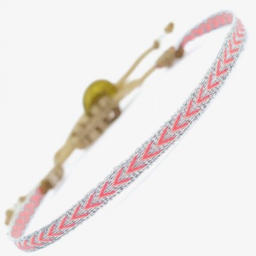 Guanabana Argentina 3mm Pink Silver