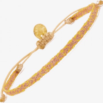 Guanabana Argentina 3mm Yellow Pink Copper