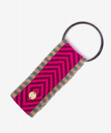Guanabana Keyring L Pink Green Beige Mix