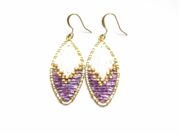 natomy of Love Ibiza Earrings Purple