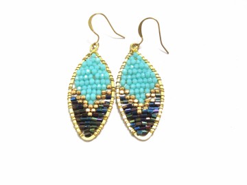 Anatomy of Love Ibiza Earrings Blue