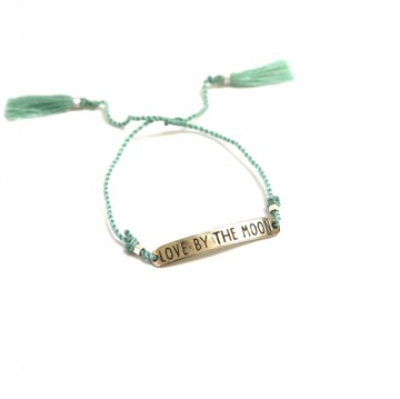 Xzota Armband Love By the Moon Silver Plated