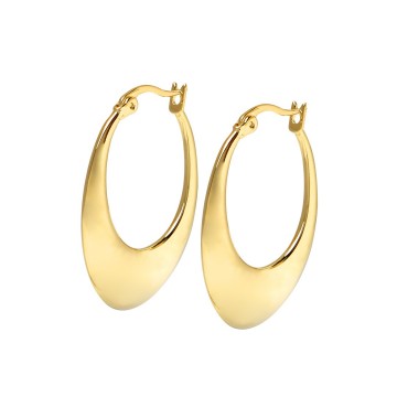 Riverstones Infinity Hoops Verguld