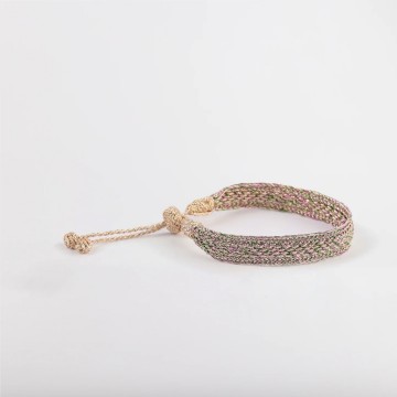 Maayaz Bracelet in Rose Gold Lime Pink