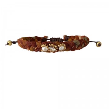 Loffs Armband Saree Bruin