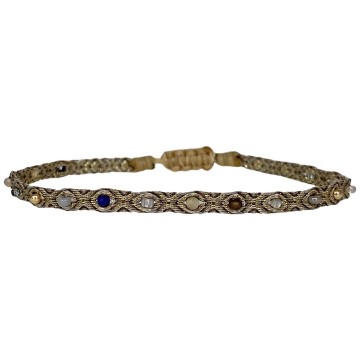 LeJu London Mix bracelet with intermixed semi-precious stones