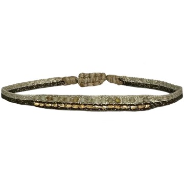 LeJu London Single stone bracelet in rose gold tones