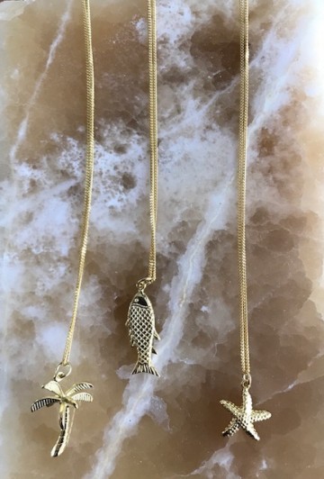 Xzota Palmtree (3d) - Gold plated