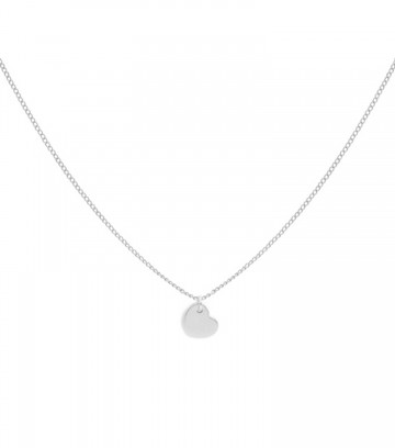 MIAB Jewels Sterling Silver Necklace With Love