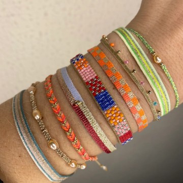 LeJu London Bracelet Trenza Blue