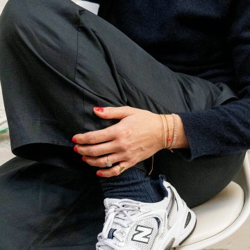 Betty Bogaers Resin Star Bracelet Gold Plated NEON PINK