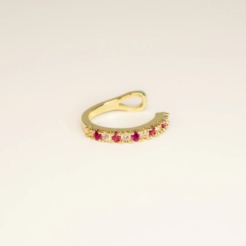 Carmen Ruby Ear Cuff