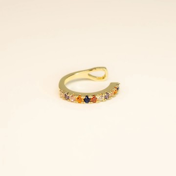 Rainbow Ear Cuff