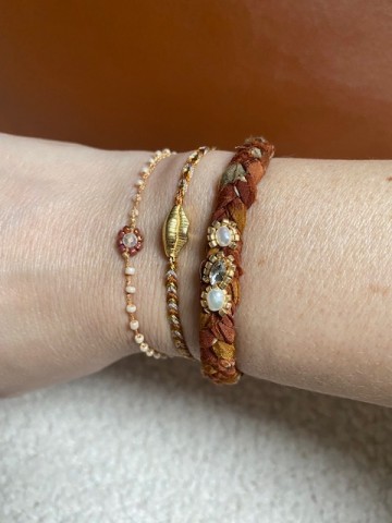 Loffs Armband Saree Zwart