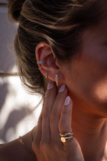 Carmen Ruby Ear Cuff