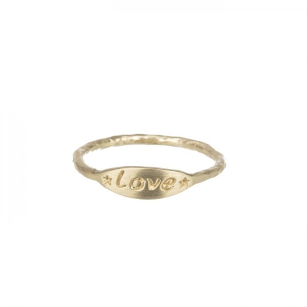 Betty Bogaers Mini Love Ring Gold